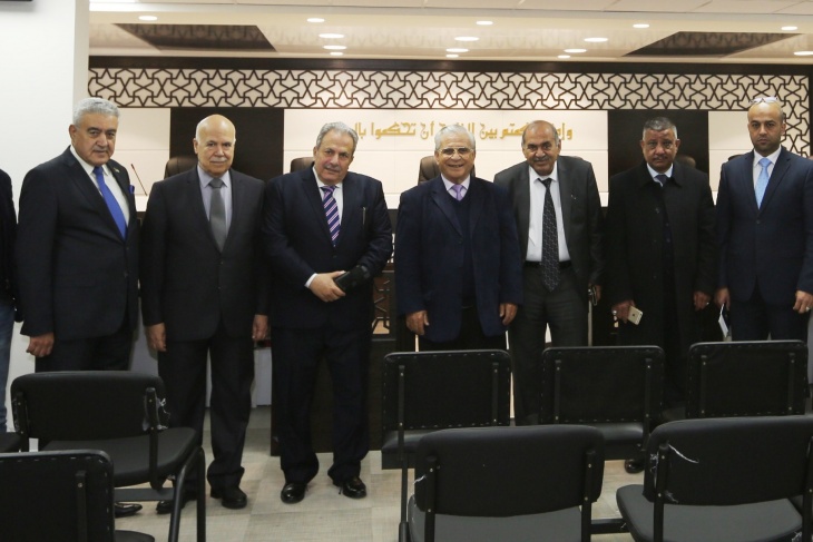 &quot;القدس المفتوحة&quot; والمحكمة الدستورية العليا تبحثان سبل التعاون المشترك