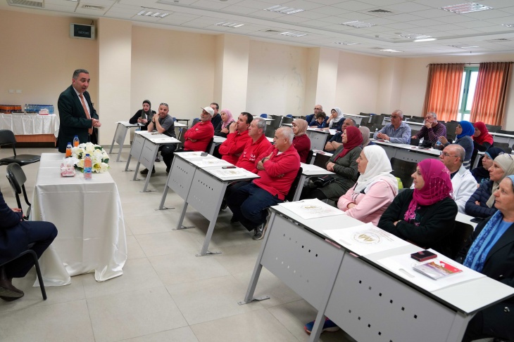 وفد من سخنين يزور الجامعة العربية الأمريكية