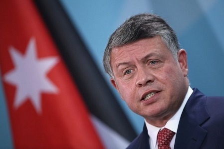 العاهل الأردني: المنطقة لا يمكن أن تنعم بالسلام ما لم ينته الاحتلال