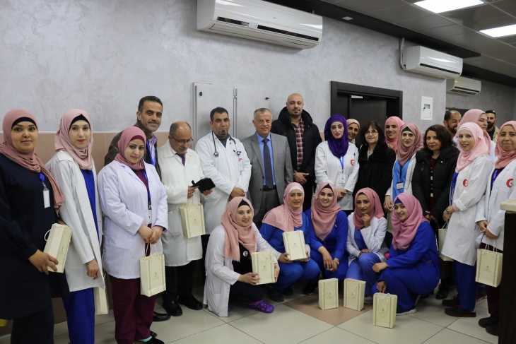وزارة شؤون المرأة تكّرم الممرضات العاملات ليلاً