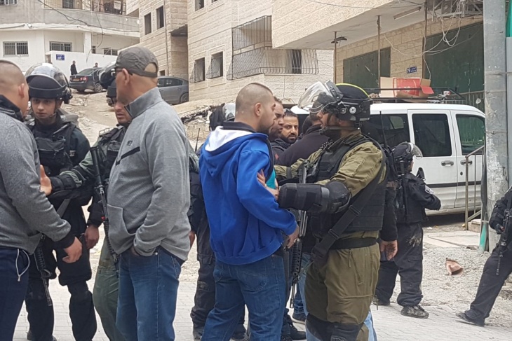 اعتقالات في شعفاط والعيسوية