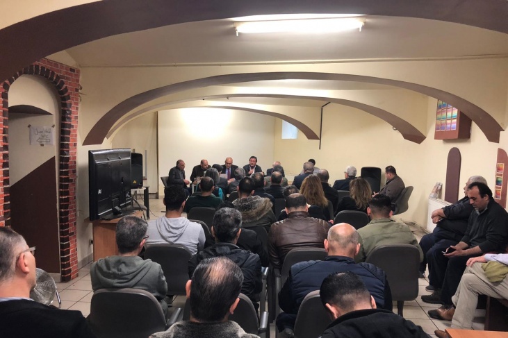 الجالية الفلسطينية بالنمسا تناقش تطوير العمل الفلسطيني