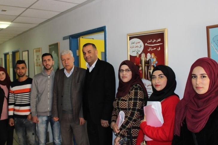 المراقبة الصحية بالكلية العصرية يزور مختبر الصحة العامة المركزي