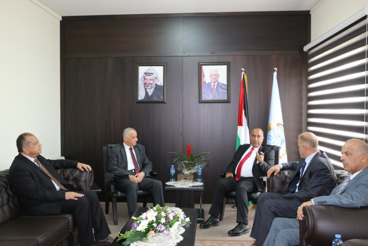 وزير العدل يستقبل رئيس مجلس القضاء الاعلى
