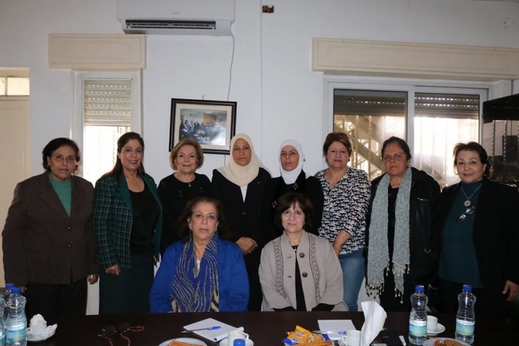 حمد تلتقي الامانة العامة للاتحاد العام للمرأة الفلسطينية