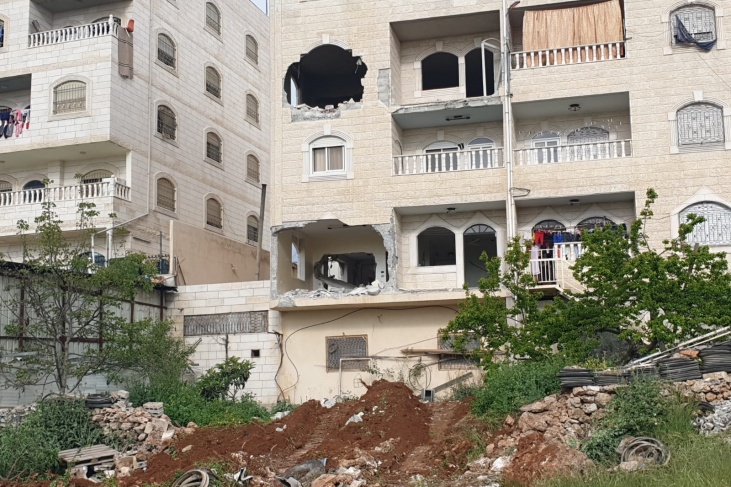 &lt;div&gt;صورة وتعليق: &lt;/div&gt;الاحتلال يهدم منزل الاسير عرفات ارفاعية المتهم بقتل مستوطنة بالقدس