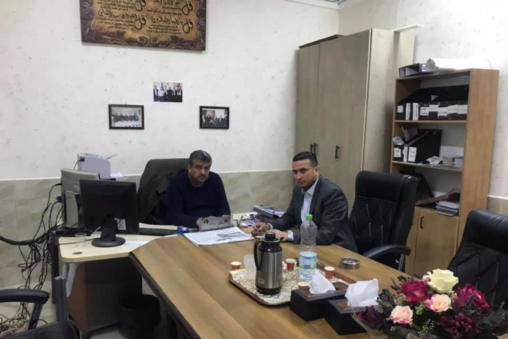 مركز شباب الامعري وجمعية اللد يبحثان سبل التعاون المشترك