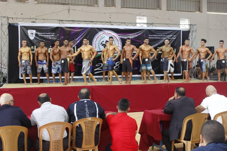 اتحاد بناء الاجسام واللياقة البدنية ينظم بطولة فلسطين المفتوحة