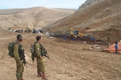 Extracting a decision to freeze the demolition of homes in the Jordan Valley