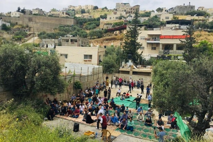 صلاة في وجه الهدم والتهجير في سلوان