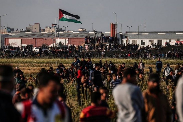 محدث - شهيدان و50 اصابة على حدود غزة
