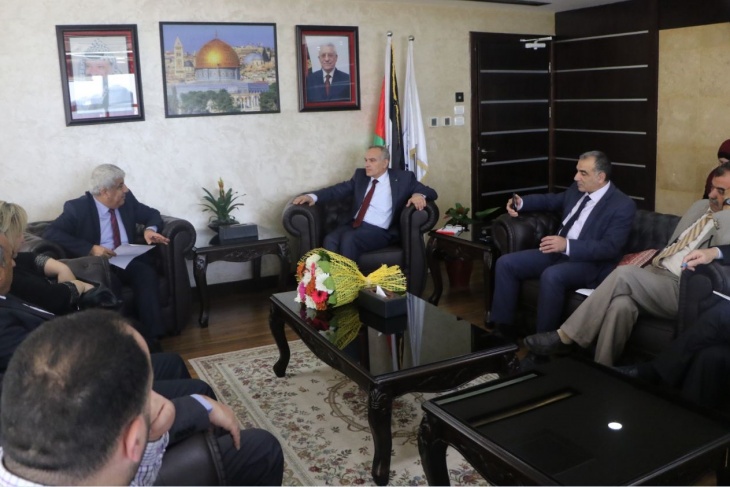 وزير الاتصالات ونقيب المهندسين يبحثان آلية تعاون تخدم المهندسين
