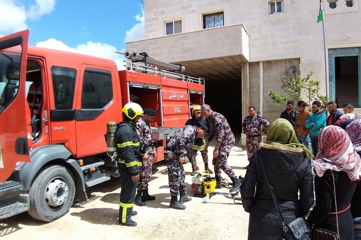 الدفاع المدني يتعامل مع 316 حادث إطفاء وإنقاذ خلال أسبوع