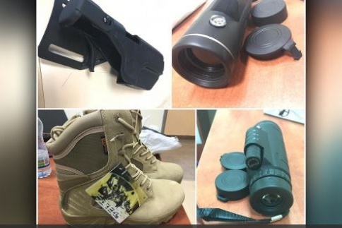 صور- الاحتلال يزعم احباط تهريب معدات عسكرية إلى غزة
