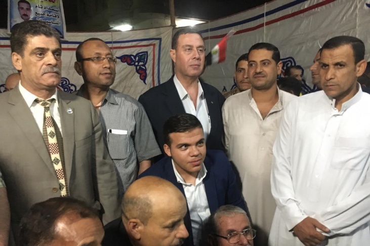 السفير اللوح يزور الجالية الفلسطينية في عرب درويش