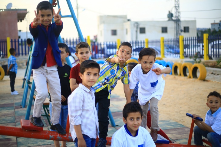 الصالح يفتتح قاعة متعددة الأغراض وحديقة عامة في جنين