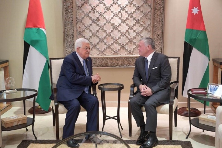 تفاصيل لقاء الرئيس أبو مازن مع الملك عبد الله