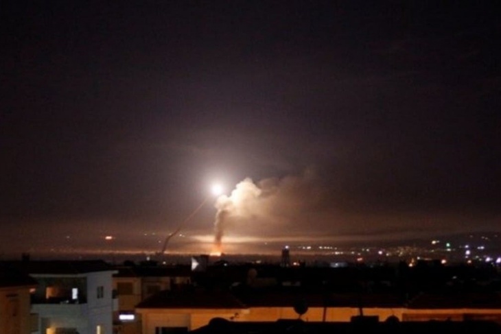 انطلاق صاروخين من داخل سوريا باتجاه جبل الشيخ