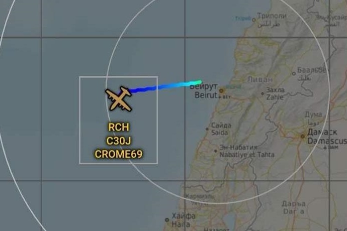 هل هبطت طائرة أقلعت من تل أبيب في بيروت؟