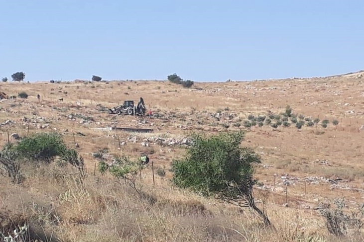 الاحتلال يدمر حقول الزيتون وابار المياه في طوباس