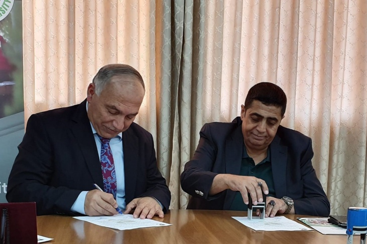 اللجنة القطرية الدائمة لدعم القدس وجامعة الخليل يوقعان اتفاقية تعاون
