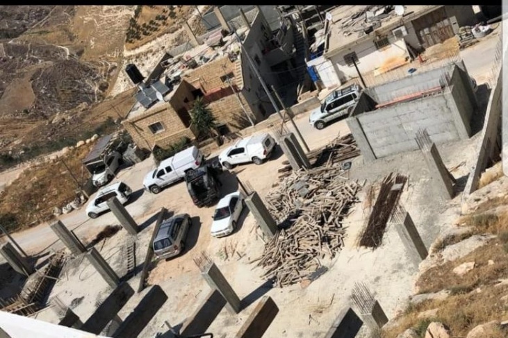 تمهيداً للهدم- الاحتلال يأخذ قياسات بنايات حي وادي الحمص
