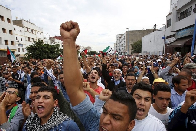 نشطاء مغاربة يرفضون &quot;خيانة قضية فلسطين&quot;