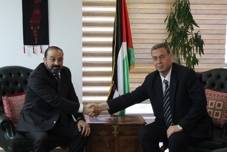 السفير دياب اللوح يستقبل النائب العام الخطيب