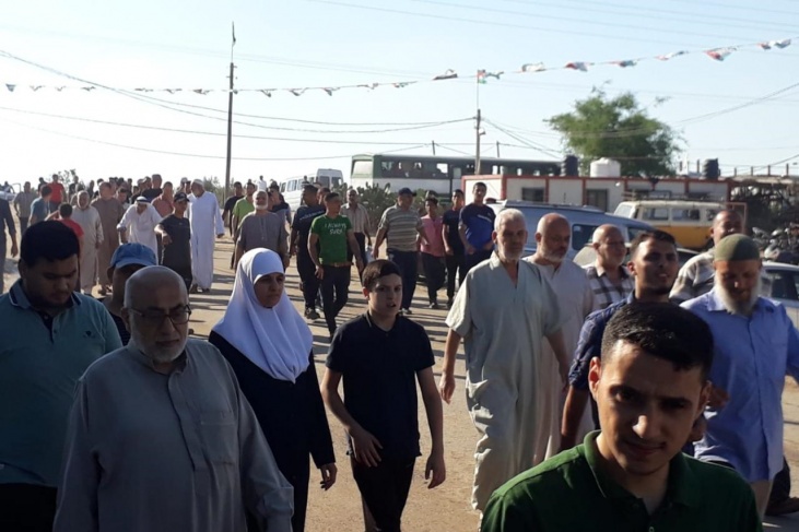 محدث - اصابة 40 مواطنا على حدود غزة