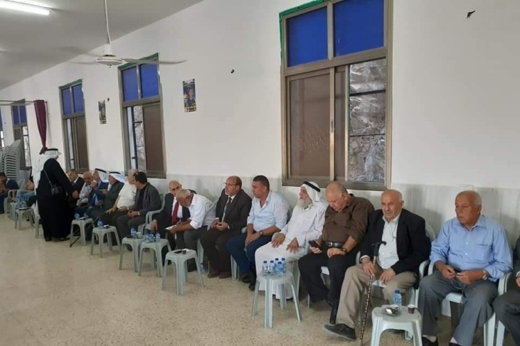عطوة اعتراف في قرية العطارة على اثر وفاة الطفل رابعة