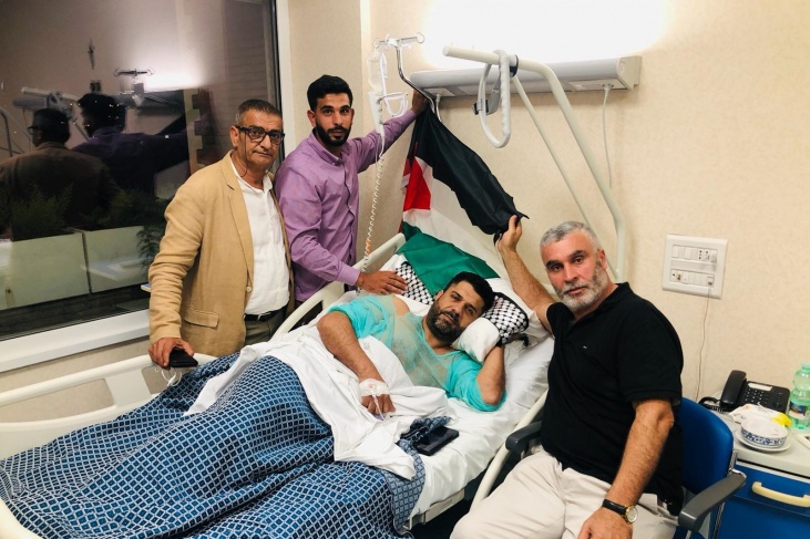 مبعدو المهد يهنئون المبعد ابو السعيد بالسلامة
