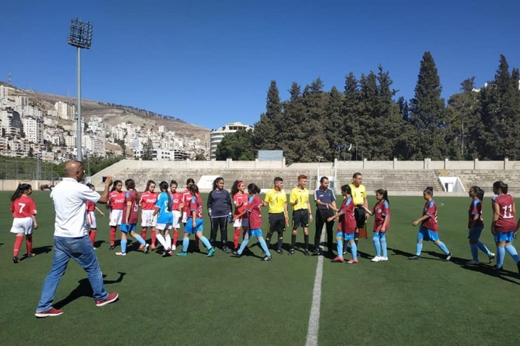 بيت ساحور بطلة مرحلة ذهاب الدوري النسوي لكرة القدم