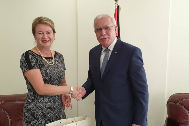 المالكي يُودع سفيرة بولندا بمناسبة انتهاء مهامها