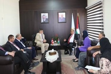 الشلالدة يناقش مع ممثل كندا التحضيرات لاجتماع مجموعة عمل قطاع العدالة