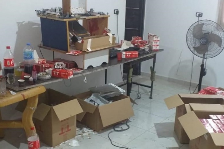 الوقائي يضبط معملا لتعبئة وتزوير الدخان في جنين