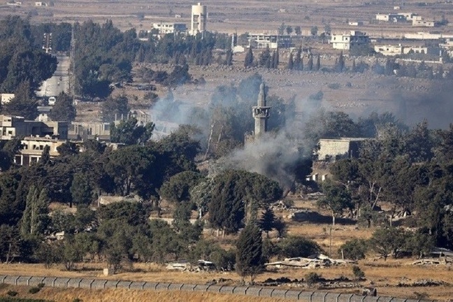 سوريا- الاحتلال الإسرائيلي يقصف ريف القنيطرة الغربي