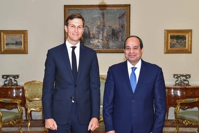 هذا ما بحثه السيسي مع كوشنير في القاهرة