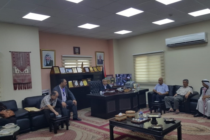 وداع حجاج اسر الشهداء بقلقيلية
