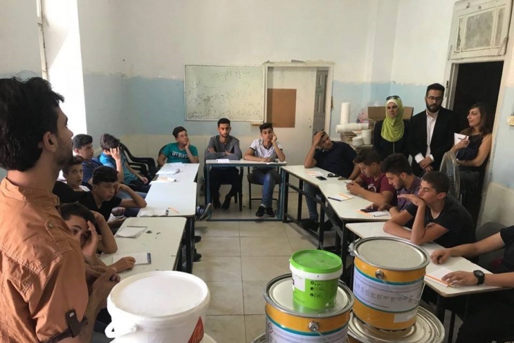 وفد من مركز إيلسن الايطالي يتفقد مركز رونالدو لتأهيل الشبيبة
