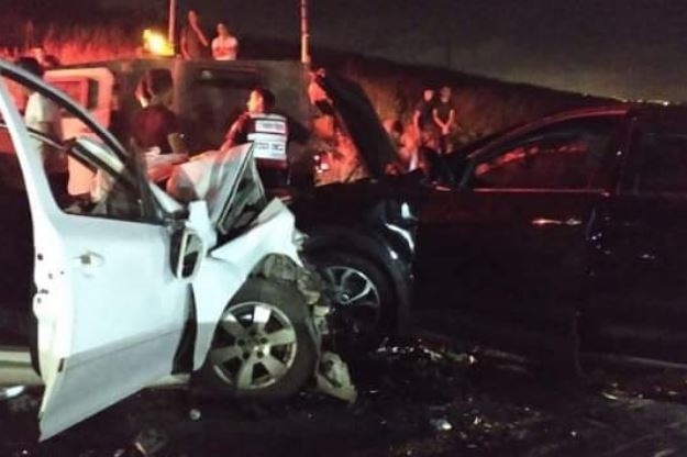 اصابات اثر حادث سير جنوب شرق بيت لحم