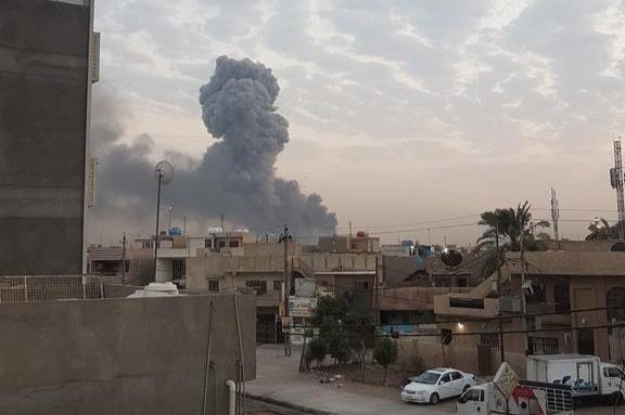 دوي انفجارات تهز العاصمة بغداد