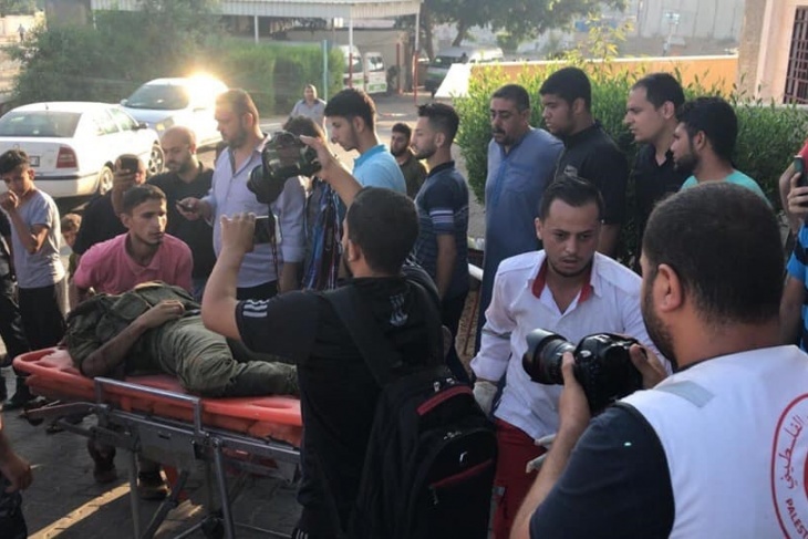 انتشال جثامين 3 شهداء ومصاب شمال قطاع غزة