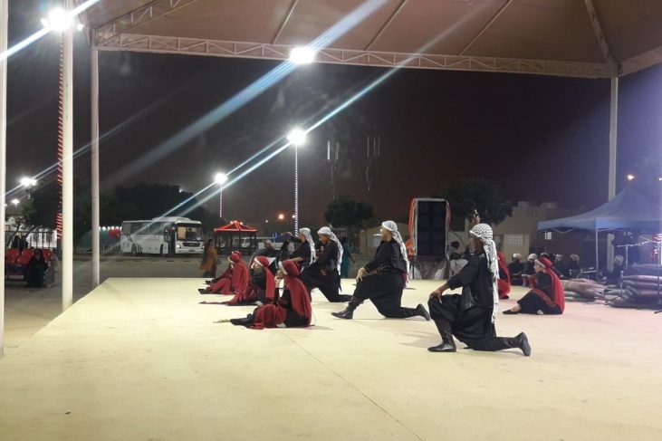 فرقة الكوفية الفلسطينية تتألق في مهرجان صلالة