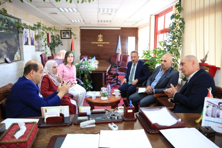 أبو زيد يبحث التعاون مع ممثل الوكالة التركية للتعاون والتنسيق