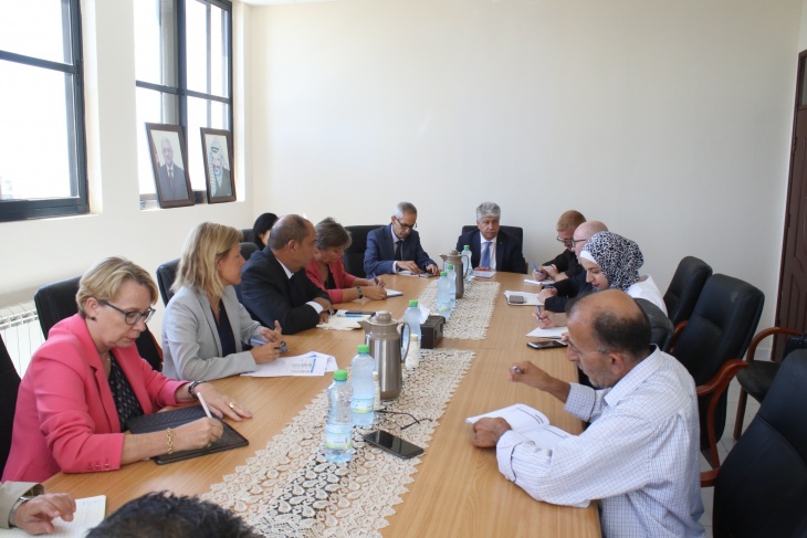 مجدلاني يلتقي ممثلي مؤسسات الأمم المتحدة العاملة في فلسطين