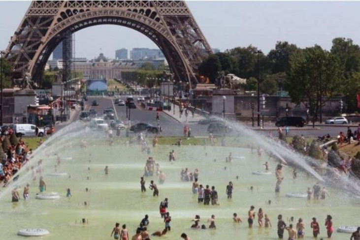 بعدما تخطت الحرارة الـ 46 درجة.. الحر قتل 1500 شخص في فرنسا