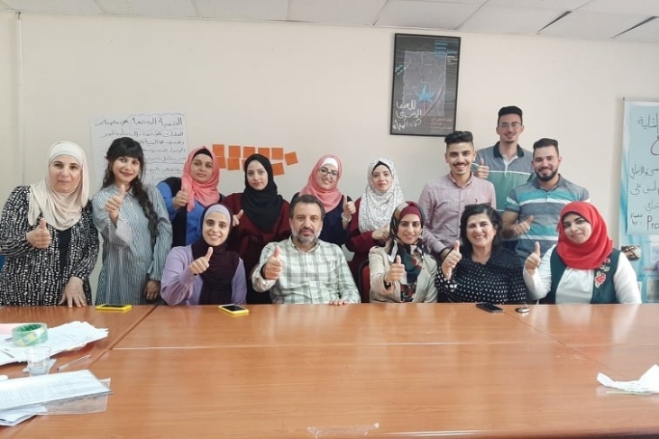 المرأة العاملة تنهي تدريبا حول قضايا العنف المبني على النوع الاجتماعي
