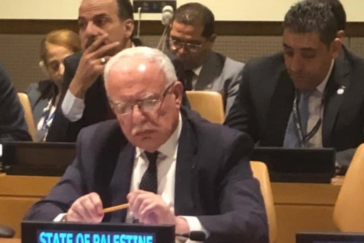 المالكي يرحب بالتصويت على قرارات فلسطين في الامم المتحدة