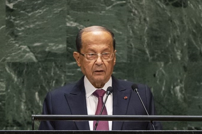 رئيس لبنان يحذر من تقليص خدمات الأونروا