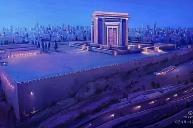 &quot;معايدة&quot; إسرائيلية تزيل ما بداخل أسوار الأقصى وتضع الهيكل مكانها